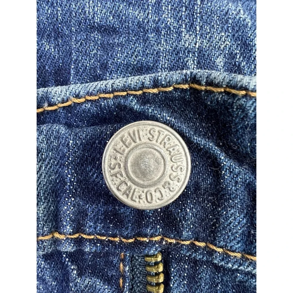 Levis 527 Jeans Mens 40x31 Blue Slim Bootcut Stretch Denim‎ 5-Pocket Zip Fly